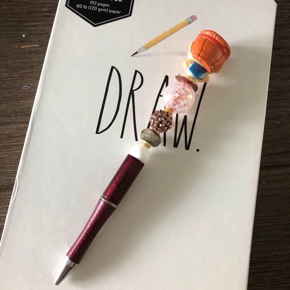 Disney Doorables: Hercules: Hercules handmade beaded pen